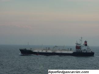 LPG carrier sea passage